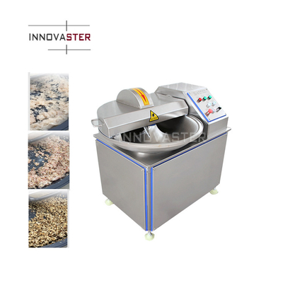 Fleischverarbeitung Industrielle Fleischschüssel Schneidemaschine für 5kw automatische Gemüsesalse