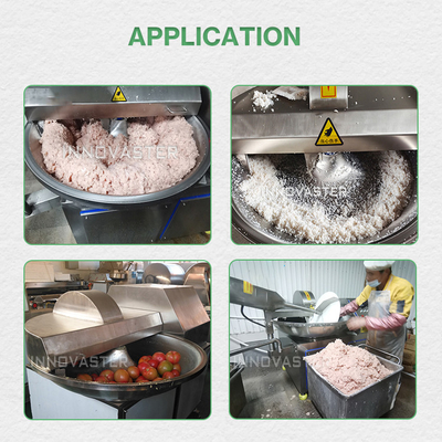 220V/230V/240V/110V Gemüsesalat Wurst Fleisch-Kupfer Schneidemaschine Schüssel Schneider 350 KG