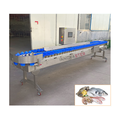 Smart Shrimp Crab Meeresfrüchte Gewichtssortiermaschine mit 2500W Lebensmittelindustrie Ausrüstung