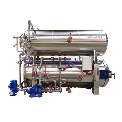 Wassermedium-statischer Retort-Sterilisator für die physikalische Sterilisation von großem Autoclavefleisch