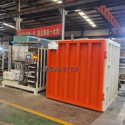 3600*1750*2050mm Industrielle Vorkühlmaschine für 8 Paletten Gemüse Vakuumkühlung
