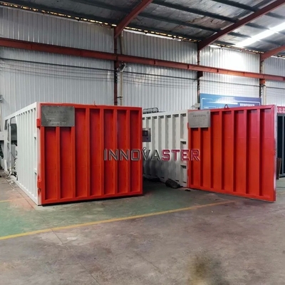 3600*1750*2050mm Industrielle Vorkühlmaschine für 8 Paletten Gemüse Vakuumkühlung
