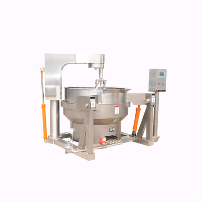 Lebensmittelzucker Sirup Silber Jackett Kessel mit Industrie- und Multi-Rührgerät Design