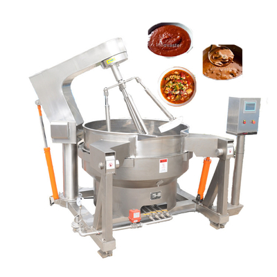 615 KG Automatischer mehrköpfiger planetarischer Kochmischer mit Sauce Jacket Kessel