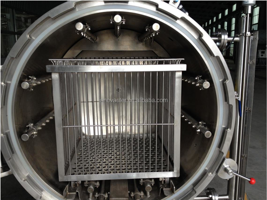 Hochtemperatur-Autoclave-Sterilisationsmaschine für kleine Glasgefäße