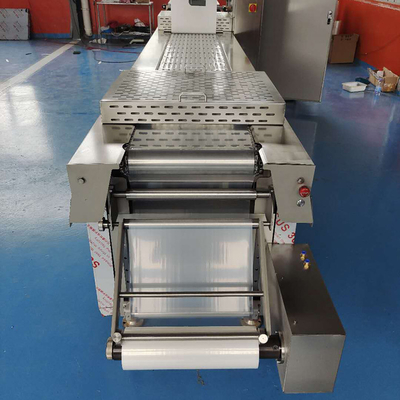 Verpackungsmaschine mit kontinuierlicher Vakuumwärme aus Edelstahl, schrumpfbar für Beutelverpackungen