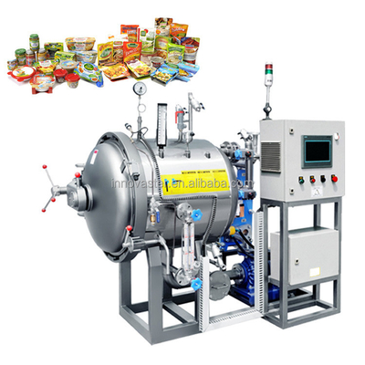 Automatischer Chargenbetrieb Individuelle Mini-Pilot-Retort-Autoklaven mit Wassermedium