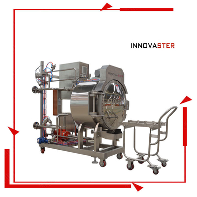 Automatischer Chargenbetrieb Individuelle Mini-Pilot-Retort-Autoklaven mit Wassermedium