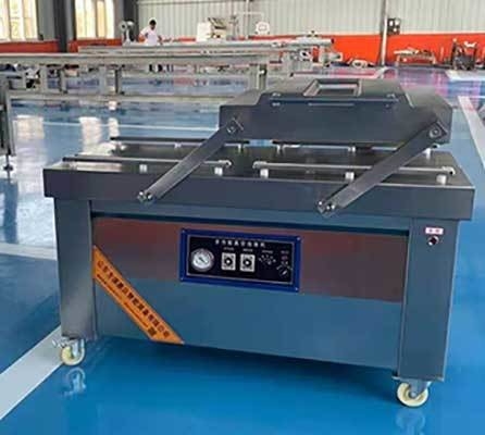 Dauerhafte Gemüseverpackungsmaschine mit Papierverpackungsmaterial und 304 Edelstahl