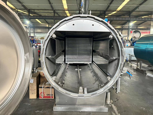 Multifunktionale voll automatische Dampfluchretort-Krebssterilisator Autoklavenmaschine