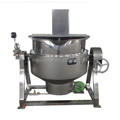 Erschwinglicher 615 KG vertikal geneigter Kochkessel zum Mischen und Kochen von Sauce