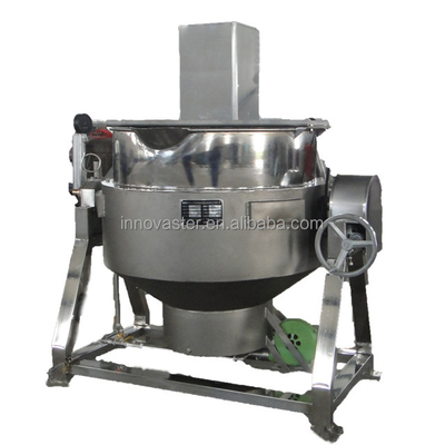 Erschwinglicher 615 KG vertikal geneigter Kochkessel zum Mischen und Kochen von Sauce