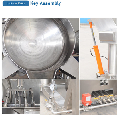 304 Edelstahl Automatischer Mehrschüttler mit Verkleidung Kochkessel für Hot Pot Sauce