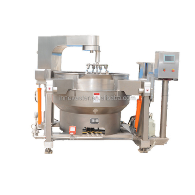100-600L Kapazität Automatisches Gasheizung Jackett Kochkessel für Sauce Multi-Rührgerät