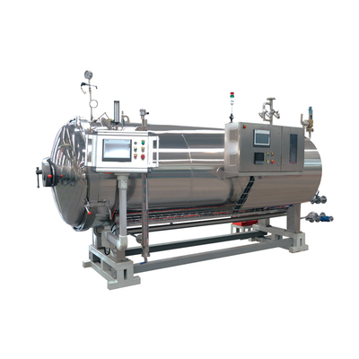 380V-Rotationsretort-Sterilisator für die industrielle horizontale Autoklavierung