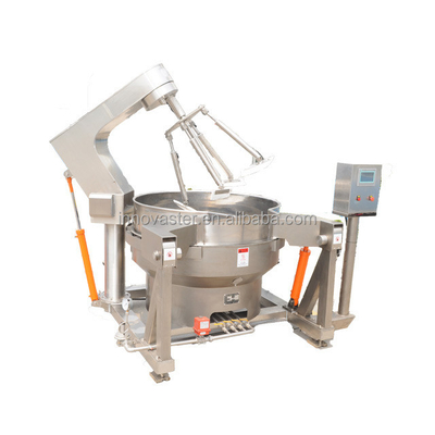 100-600L Kapazität Automatisches Gasheizung Jackett Kochkessel für Sauce Multi-Rührgerät