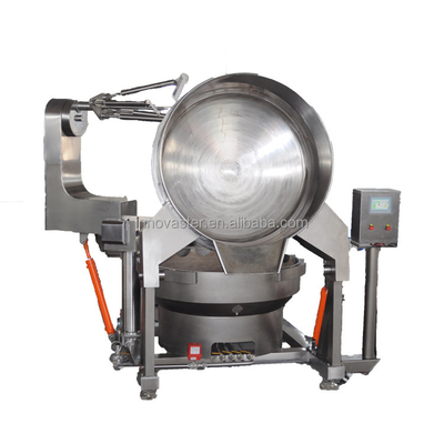100-600L Kapazität Automatisches Gasheizung Jackett Kochkessel für Sauce Multi-Rührgerät