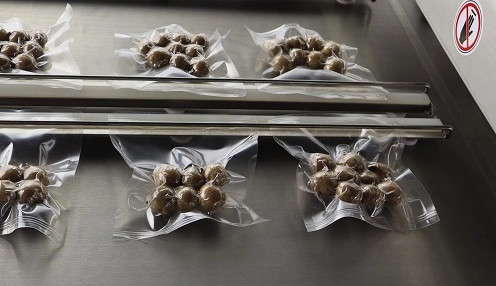 Elektrische Vakuumverpackungsmaschine für Fleisch, Käse und Gemüse 256 kg