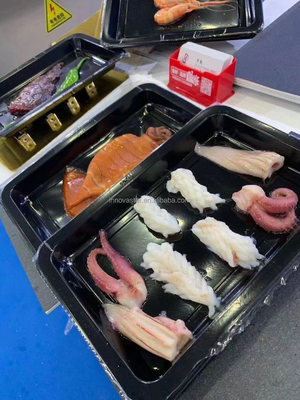 Automatische Vakuumverpackungsmaschine zur Anzeige von frischen Lebensmitteln in ihrer Gesamtheit