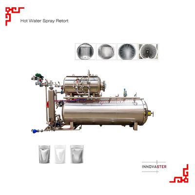 Dampflaborgefäß Mini-Retort für die Kleinproduktion 1100*1200*1500MM physikalische Sterilisation