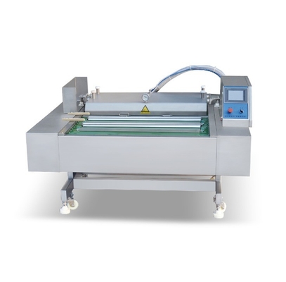 Vakuum-Rollband-Durchgängige Verpackungsmaschine DZ-1000 für große Produktion mit Rabatt