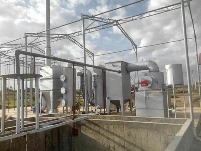 11000 kg Gewicht Müllverbrennungsanlage für Reifen Harmless Waste Disposal Solution