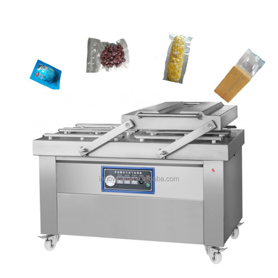 Einfach zu bedienende Doppelvakuumkammer Verpackungsmaschine für langlebige Vakuumverpackungen