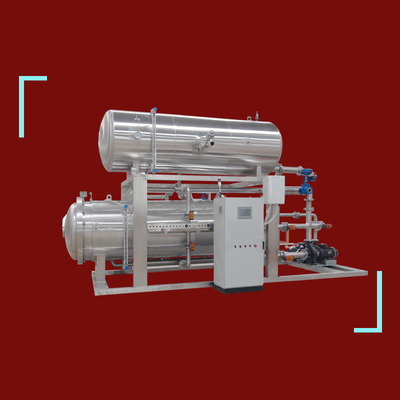 Doppeltürer Lebensmittel-Autoclave-Sterilisator aus 304 Edelstahl für die Lebensmittelindustrie