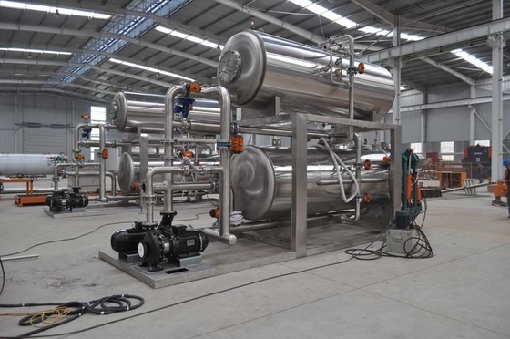 Dampfdirekte Lebensmittelkonserven-Retortmaschine mit 1 kW Leistung und 304 Edelstahl