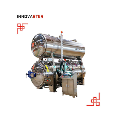 Multifunktionale 1 kW Industrie-Food- und Getränksterilisator Autoklaven-Retortmaschine