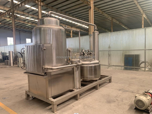 Zuverlässiger Ölgehalt und große Kapazität 15 kW Niedertemperatur-Vakuum-Frittier-Dehydrator