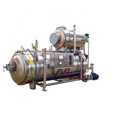 2100 KG Horizontale Autoklave Lebensmittelkonservierung Kochen Retorts Maschine für die Lebensmittelverarbeitung