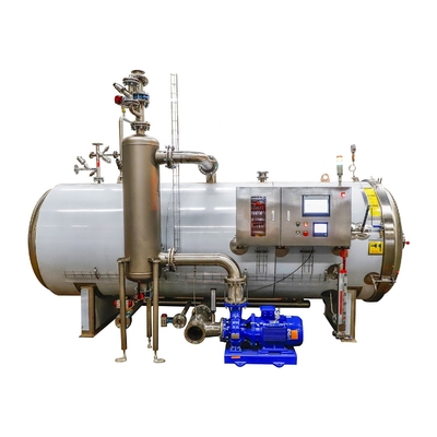 3P Spannungsdampfwasser-Retortmaschine-Sterilisator für die Lebensmittelindustrie