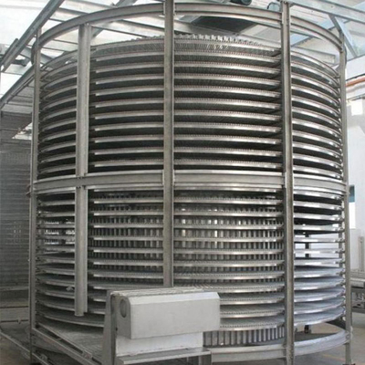Spiral-Schnellgefrierschrank für nachhaltige Gemüse-/Fleisch-/Meeresfrüchte-Verarbeitungsanlagen