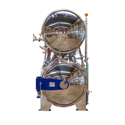 38w automatische Wasserdurchflutung Rotor Retort für Dicke Lebensmittelkonserven Sterilisationsmaschine