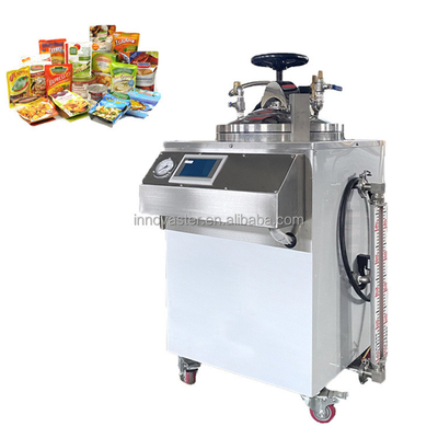 Kleines Modell 60 KG Vertikalwasseruntertauchen Sterilisationsretort für die Lebensmittelverarbeitung