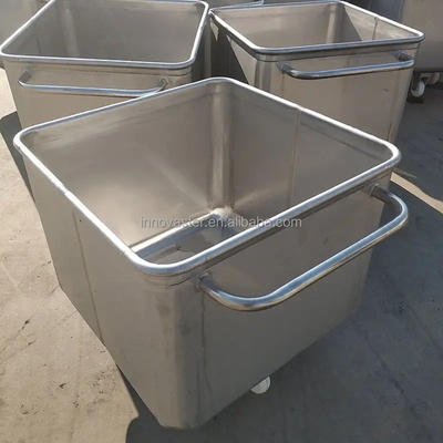 Transport von Nahrungsmitteln mit Zuversicht mit Edelstahl 304 Transferkarren/Fällen/Trolley