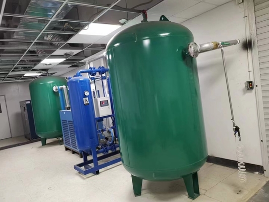 Luftgeschmiert 75kw 100PS Permanent Magnet Inverter Zwei-Stufen-Schraubluftkompressor