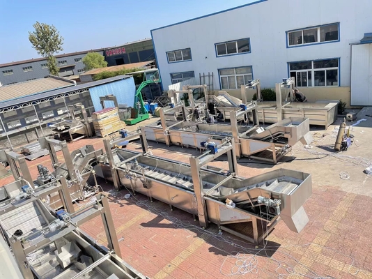 Geschwindigkeitsverstellbare Aufhebermaschine für gefrorenes Fleisch und Garnelen