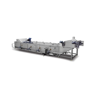 Automatische Wasserstrahl-Tunnel-Pasteuriermaschine für die Pasteurisierung von Joghurt 6-50min