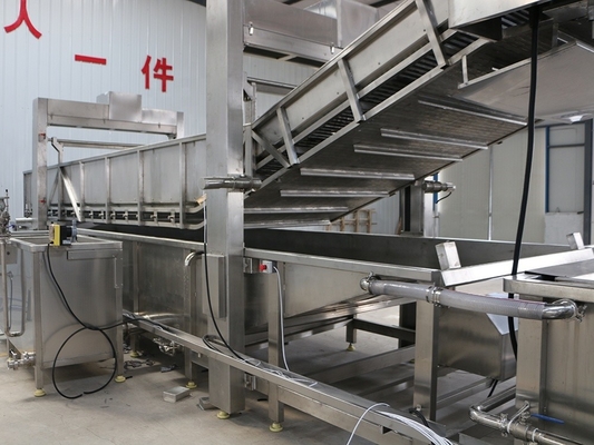 Fischfleisch IQF Produkte Auftauchmaschine mit individueller Spannung und automatischem Wassertauchen