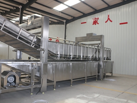 Fischfleisch IQF Produkte Auftauchmaschine mit individueller Spannung und automatischem Wassertauchen