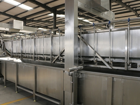 Fischfleisch IQF Produkte Auftauchmaschine mit individueller Spannung und automatischem Wassertauchen