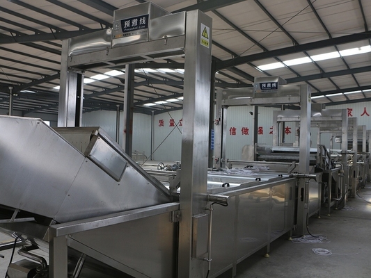 Zuverlässige automatische Auftauchen Gantry Lift Entfroren Typ Gefrorenes Fleisch Fisch Shrimp Maschine